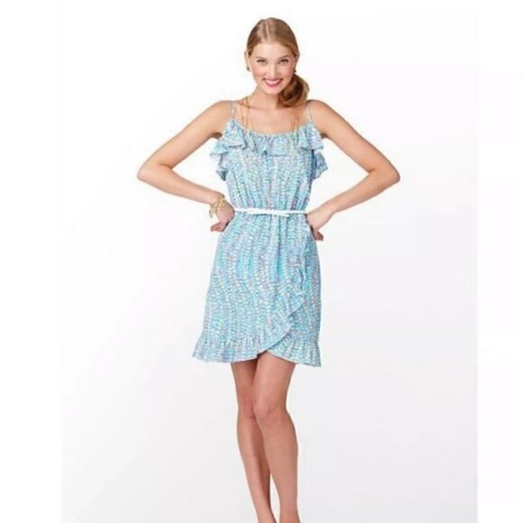 Lilly Pulitzer Dresses & Skirts - Lilly Pulitzer Kalen Dress Midi Spaghetti Size Small Women's